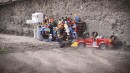 LEGO cars Crashing in slo-mo is addictive