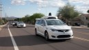 Modified Chrysler Pacifica Used by Waymo