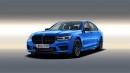 BMW M7 - Rendering