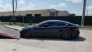 2016 Tesla Model S P90D is the one with the oldest video of whompy wheels in action (so far)