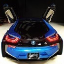 West Coast Customs’ Boss Drives this Protonic Blue BMW i8