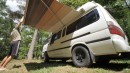 Rare DIY Toyota Hiace Camper Van Shows Impressive Packaging