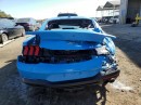 2024 Ford Mustang GT crashed at the drag strip