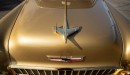 1955 Chevrolet Bel Air gold car replica