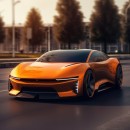 CGI AI-designed car revivals by Scrap Car Comparison