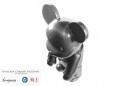 Mickey Mouse-like Carbon Figurine