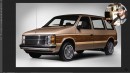 Plymouth Voyager rendering by TheSketchMonkey