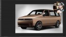 Plymouth Voyager rendering by TheSketchMonkey