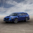Subaru Outback STI rendering
