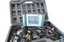 Multi-brand vehicle diagnostics system handheld Autoboss V-30 with adapters for DLCs of several vehicle manufacturers