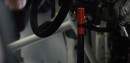 Ford Fiesta ST rally car hydraulic handbrake