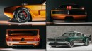 1967 Ford Mustang x 1969 Dodge Charger widebody 1967 Ford Mustang x 1969 Dodge Charger widebody by mikedog