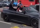 Man Falls From BMW M4 Convertible