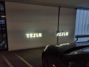 Tesla LED matrix headlights