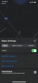 Apple Maps on iPhone