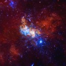 C of the Milky Way galaxy as seen by the Chandra X-ray Observatory