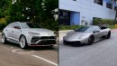 Lamborghini Urus widebody on AL13s and Murcielago