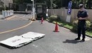 Illegally parked cars are removed by valet robots in China
