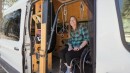 Wheelchair Accessible Camper Van Was Cleverly Designed, It's Just As Good as Standard Rigs