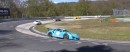 Porsche 911 GT3 RS convoy on Nurburgring