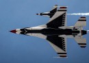 USAF Thunderbirds during first training outing in 2022