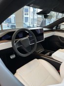 Tesla Model S refresh cabin