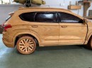 2021 Hyundai Santa Fe Wooden Replica