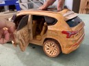 2021 Hyundai Santa Fe Wooden Replica