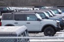 Ford continues to fill parking lots with unfinished Broncos