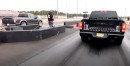 Supercharged Ram 1500 Drag Races 2020 Ford F-150