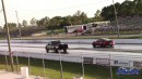 Whipple Supercharged Ford F-150 drags GT500, Camaro ZL1 on DRACS