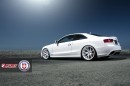 White Audi RS5 on HRE Wheels