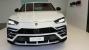 White Lamborghini Urus With Red Interior Is Apparently For Sale