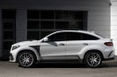 White Mercedes GLE Coupe 63S With Topcar Inferno Kit Has Carbon Details