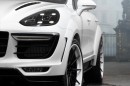White Porsche Cayenne Vantage by TopCar