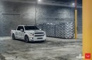 White Shelby F-150 Super Snake on Vossen Forged Wheels Is the Stormtrooper Truck