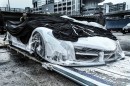 White Veneno Roadster Delivered to Lamborghini Hong Kong