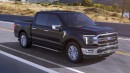 The Ford F-150 Series, the Chevrolet Silverado, and the Ram Pickup gathered more than 1.7 million orders in 2023 (11% of the total number of passenger trucks, SUVs, and cars sold last year)