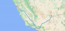 Jim Farley's F-150 Lightning Trip Route
