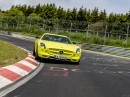 Mercedes-Benz SLS AMG Electric Drive on Nurburgring
