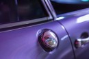 Singer 1991 Porsche 911 in Lavender for Japan landmark photo shoot