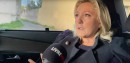 Marine Le Pen Giving an Interview