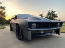 2017 Dodge Challenger with 1969 Chevrolet Camaro replica body parts