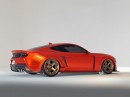 2024 Ford Mustang Dark Horse Pony-Up! CGI custom by abimelecdesign