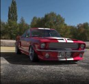 Widebody 1968 Ford Mustang California Special rendering by personalizatuauto