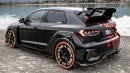 Widebody Audi A1 by ABT Shows Crazy Aero, Boasts 400 HP Racing Engine