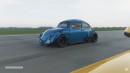 Widebody VW Beetle Vs Porsche 911 Turbo S rendering by rob3rtdesign
