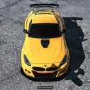 Widebody BMW Z4 "Hardtop" rendering