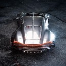 Widebody Bugatti La Voiture Noire "Batmobile" (rendering)