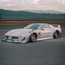 Widebody C4 Corvette "Retro Racer" Pretends to Be Japanese With Carbon Aero